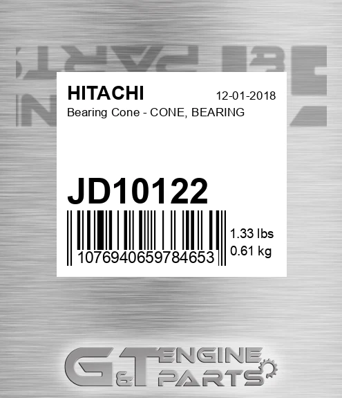 JD10122 Bearing Cone - CONE, BEARING