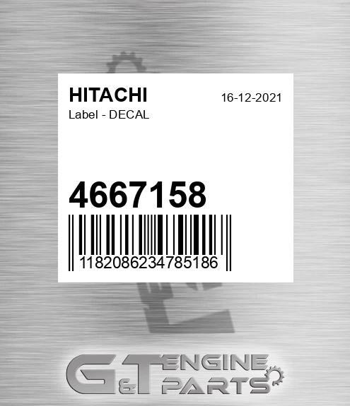 4667158 Label - DECAL