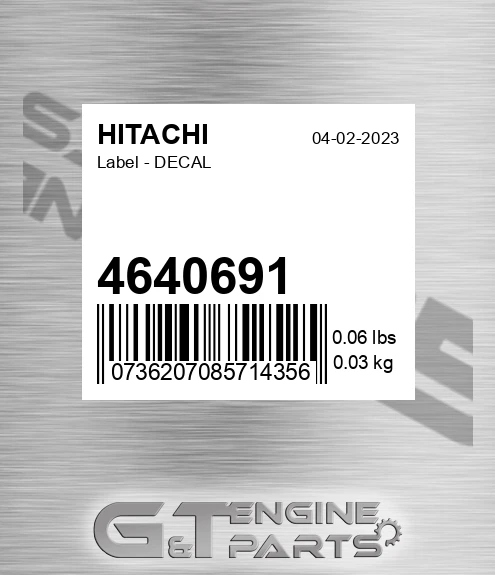 4640691 Label - DECAL