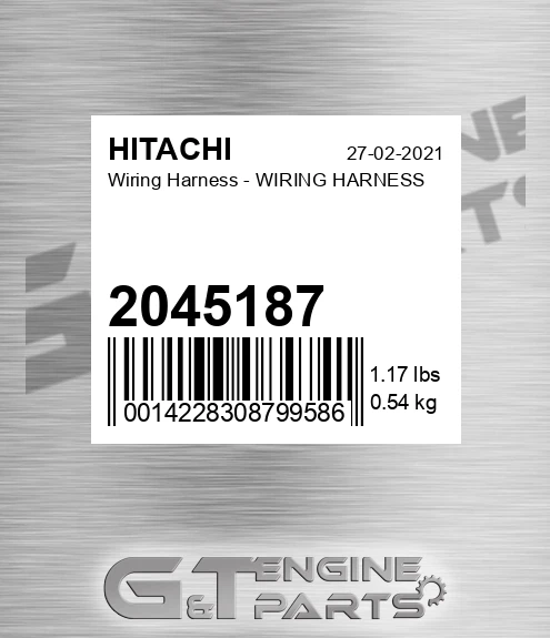 2045187 Wiring Harness - WIRING HARNESS