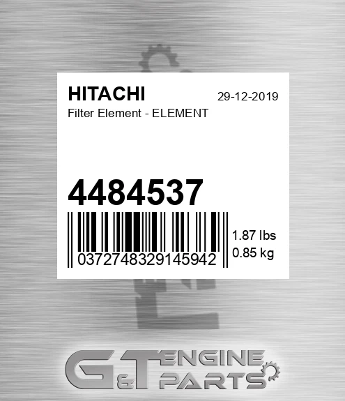 4484537 Filter Element - ELEMENT