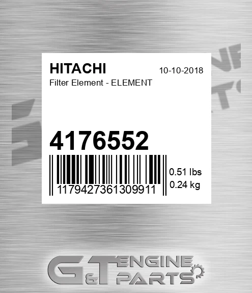 4176552 Filter Element - ELEMENT