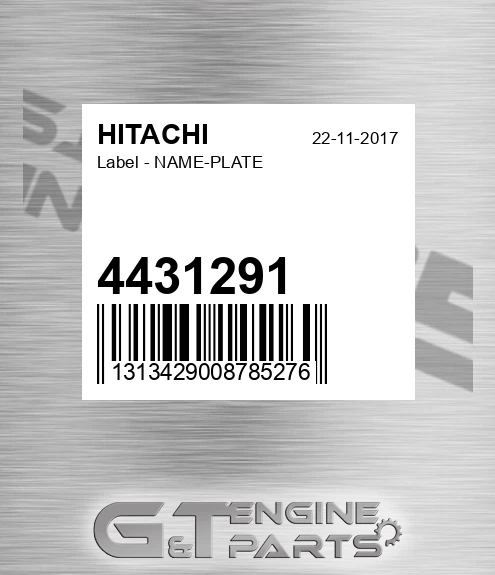 4431291 Label - NAME-PLATE