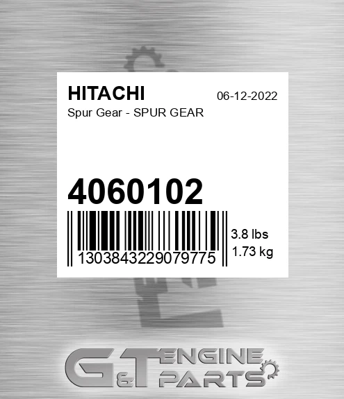 4060102 Spur Gear - SPUR GEAR