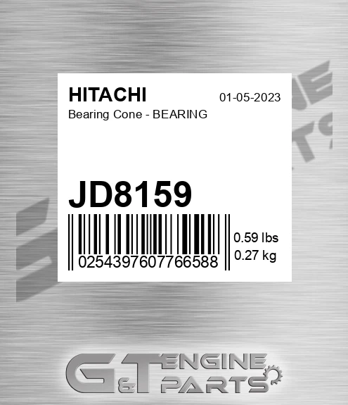 JD8159 Bearing Cone - BEARING