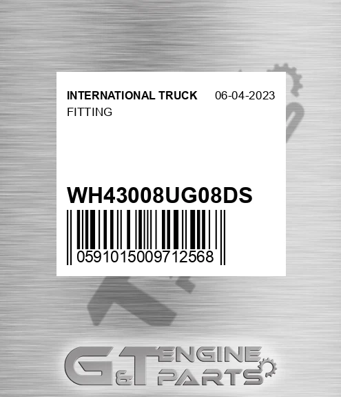 WH43008UG08DS FITTING