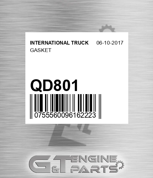 QD801 GASKET