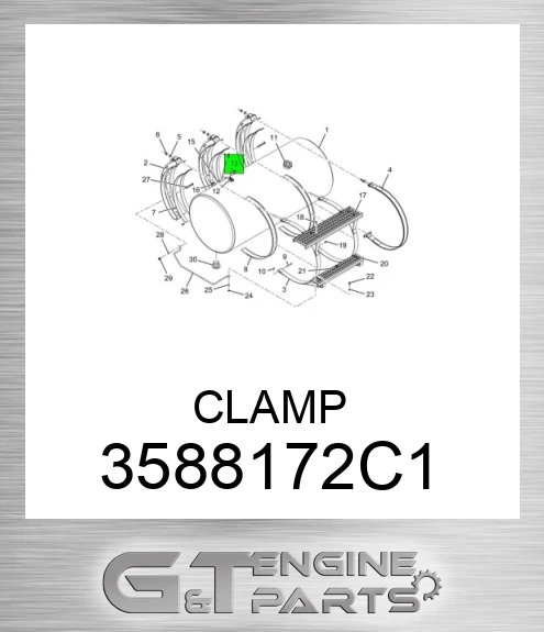 OEM INTERNATIONAL FITT PLASTIC 3584247C1