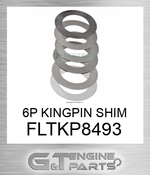 FLTKP8493 6P KINGPIN SHIM