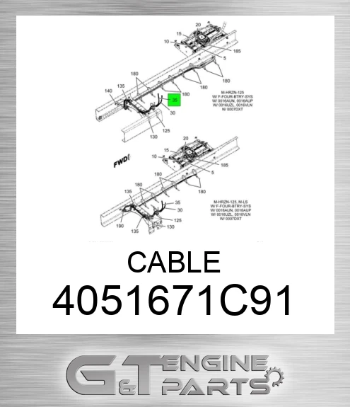 4051671C91 CABLE
