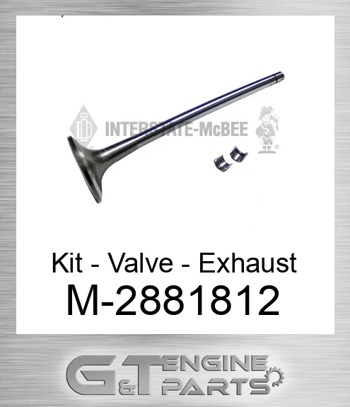 M-2881812 Kit - Valve - Exhaust