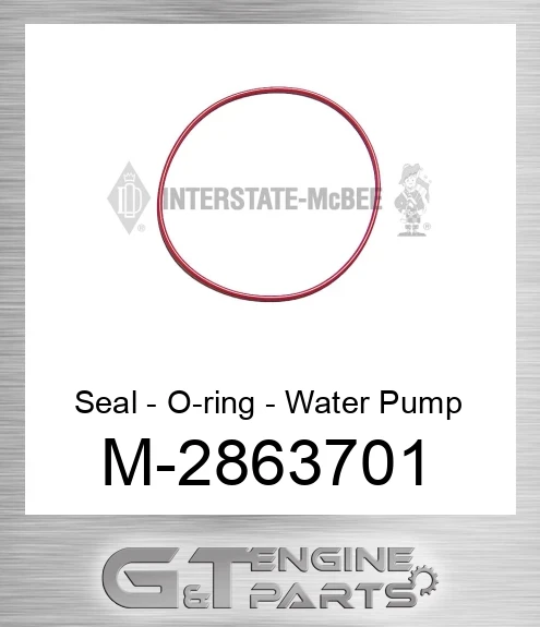 M-2863701 Seal - O-ring - Water Pump