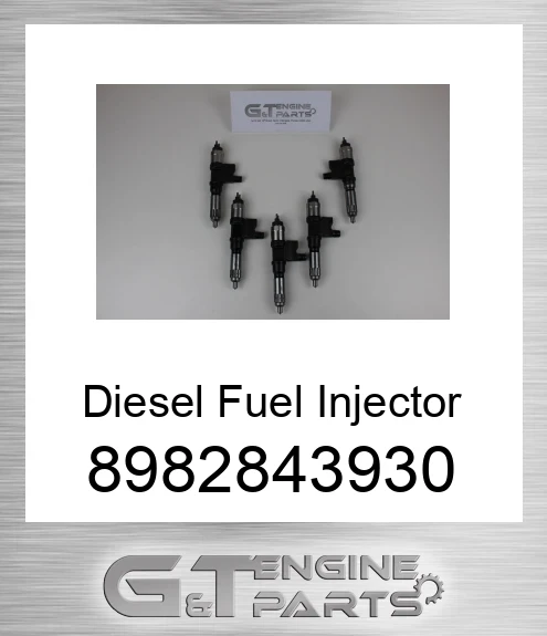 8982843930 Diesel Fuel Injector