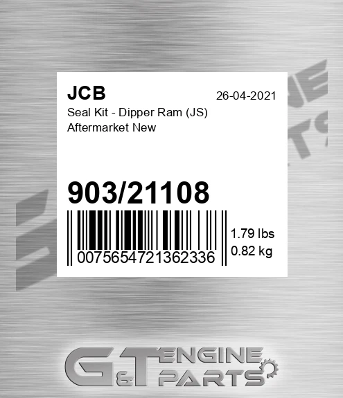 90321108 Seal Kit - Dipper Ram JS Aftermarket New