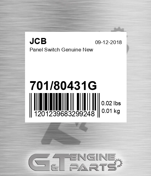 70180431g Panel Switch Genuine New
