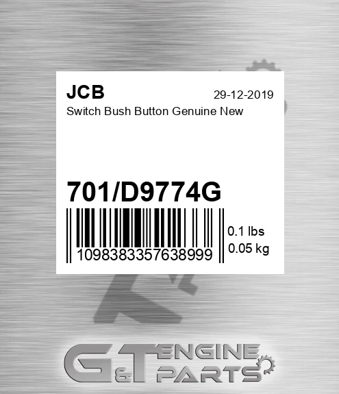 701d9774g Switch Bush Button Genuine New