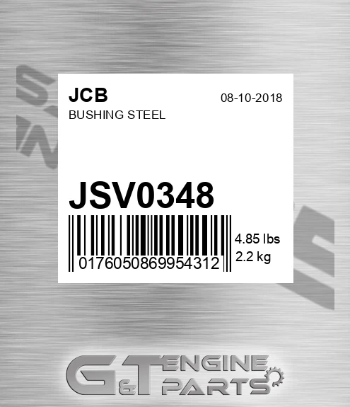 JSV0348 BUSHING STEEL