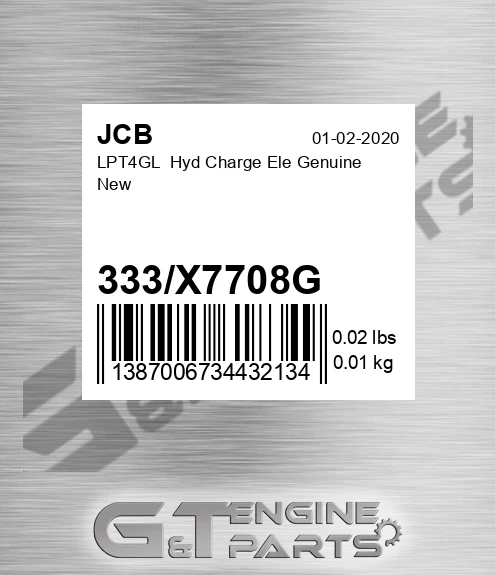 333x7708g LPT4GL Hyd Charge Ele Genuine New