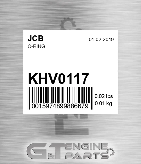 KHV0117 O-RING
