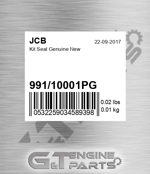 99110001pg Kit Seal Genuine New