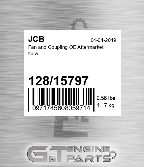 12815797 Fan and Coupling OE Aftermarket New