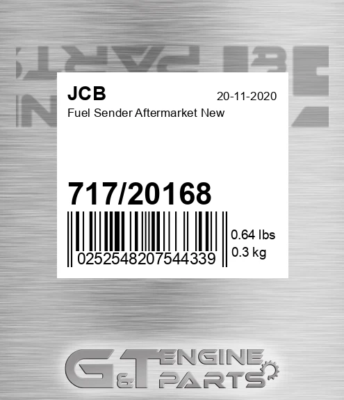 71720168 Fuel Sender Aftermarket New