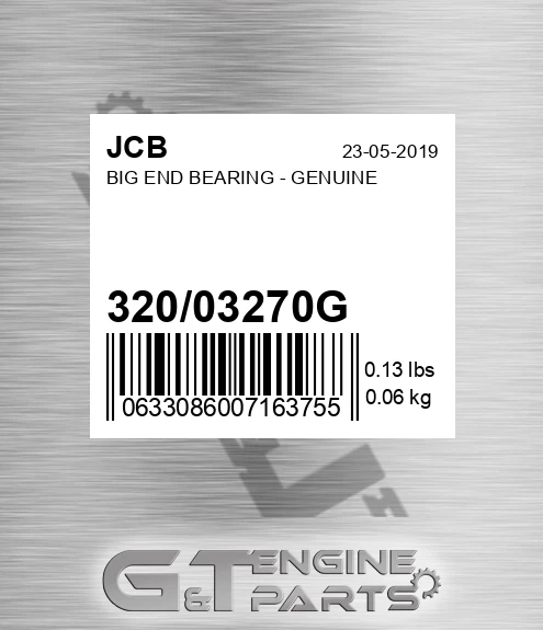320/03270G BIG END BEARING - GENUINE