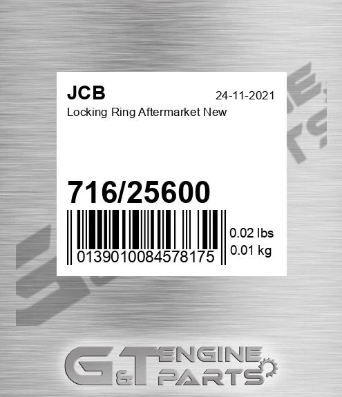 71625600 Locking Ring Aftermarket New