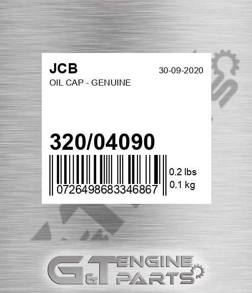 320/04090 OIL CAP - GENUINE