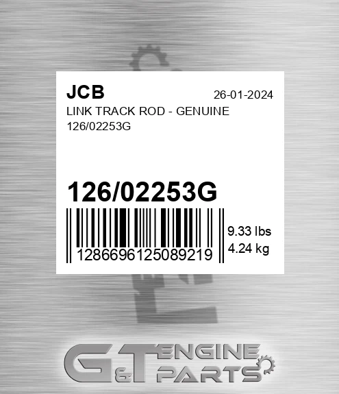 126/02253G LINK TRACK ROD - GENUINE 126/02253G