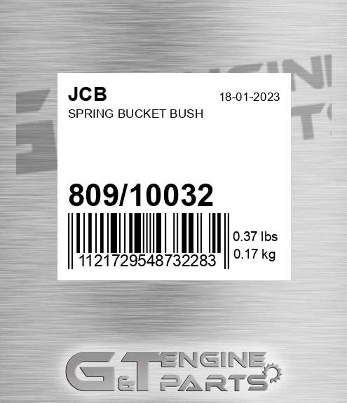 809/10032 SPRING BUCKET BUSH