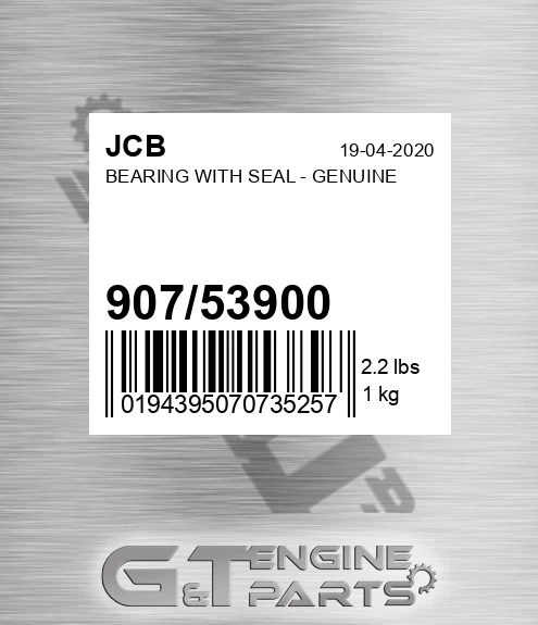 907/53900 BEARING WITH SEAL - GENUINE