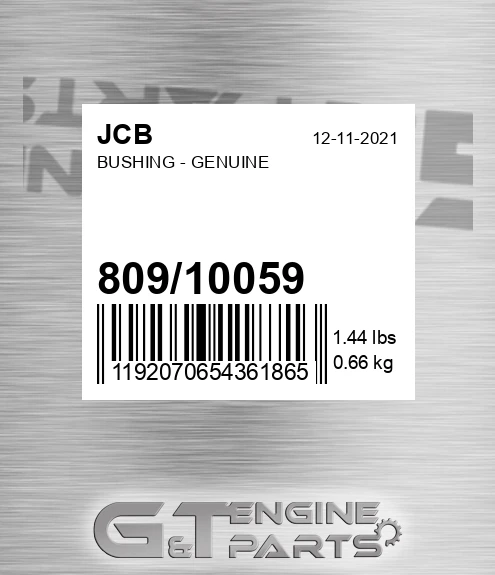 809/10059 BUSHING - GENUINE