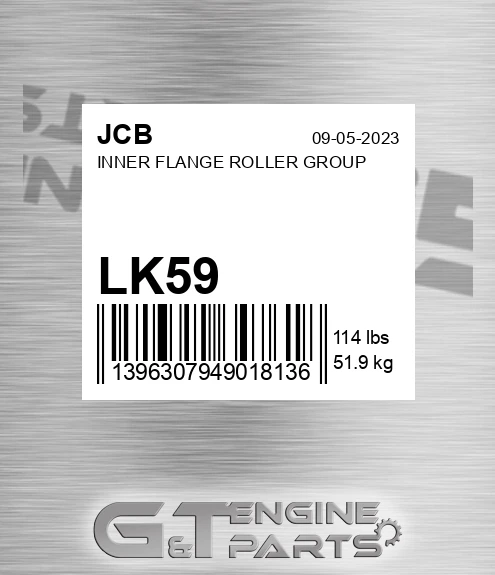 LK59 INNER FLANGE ROLLER GROUP