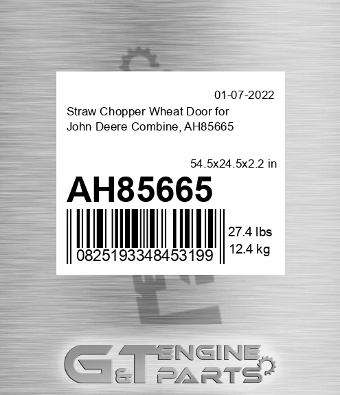 AH85665 Straw Chopper Wheat Door for Combine,