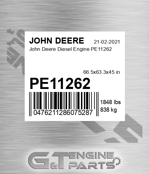 PE11262 Diesel Engine