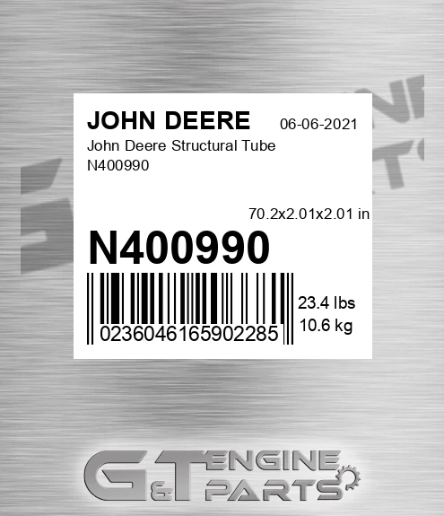 N400990 John Deere Structural Tube N400990