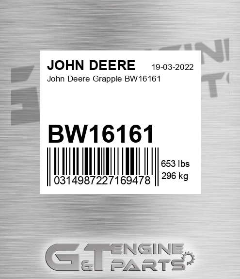 BW16161 John Deere Grapple BW16161