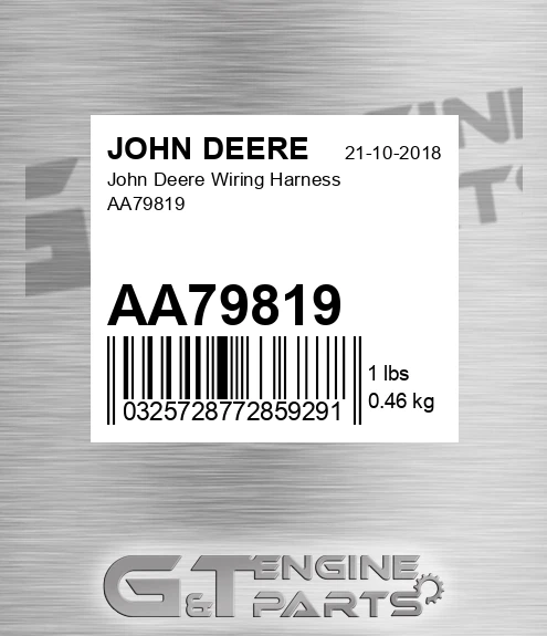 AA79819 John Deere Wiring Harness AA79819
