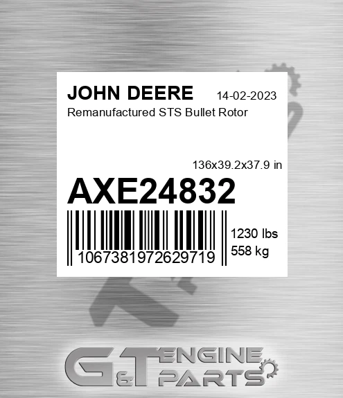 AXE24832 John Deere Separator AXE24832