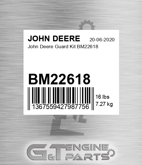 BM22618 John Deere Guard Kit BM22618