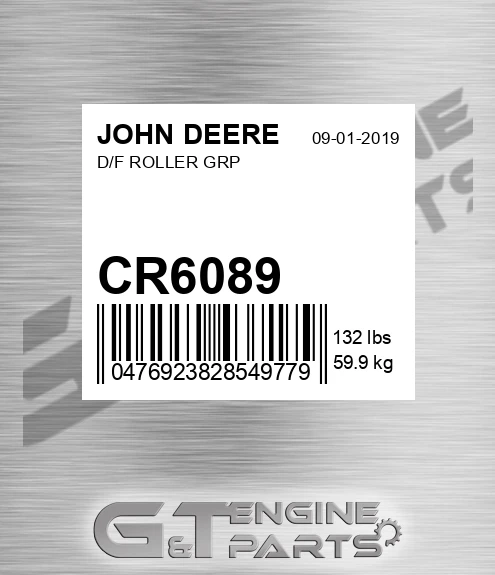 CR6089 D/F ROLLER GRP made to fit JOHN DEERE | Price: $297.79