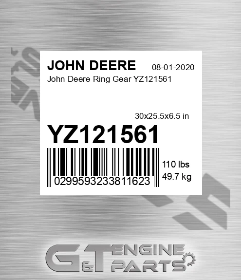 YZ121561 Ring Gear