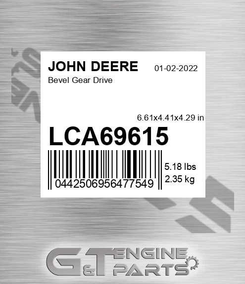 LCA69615 Bevel Gear Drive