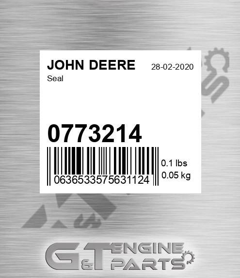 0773214 Seal