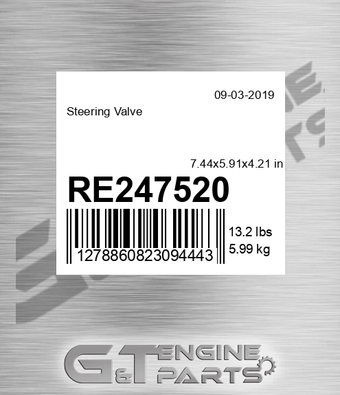 RE247520 Steering Valve