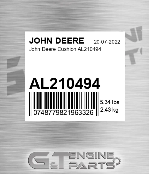 AL210494 John Deere Cushion AL210494