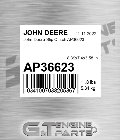 AP36623 John Deere Slip Clutch AP36623