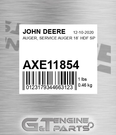 AXE11854 AUGER, SERVICE AUGER 18` HDF SP