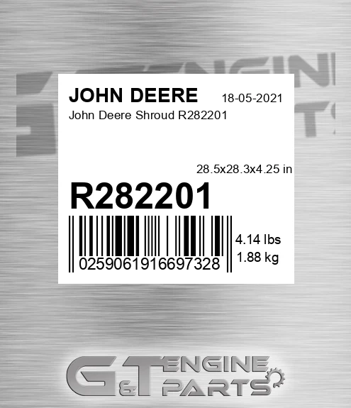 R282201 John Deere Shroud R282201